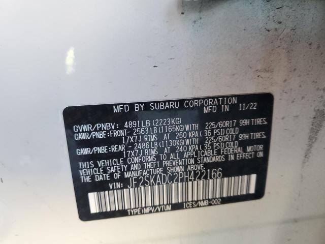 SUBARU FORESTER PREMIUM 2023