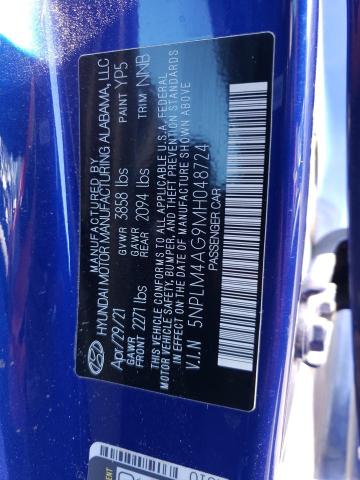 HYUNDAI ELANTRA SEL 2021