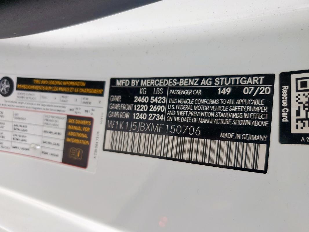 MERCEDES-BENZ E 450 2020
