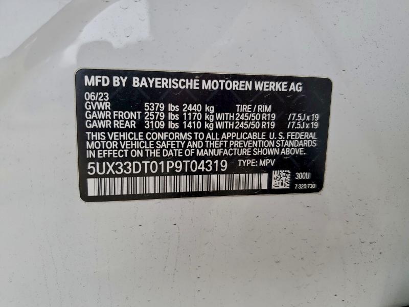 BMW X4 XDRIVE30I 2023