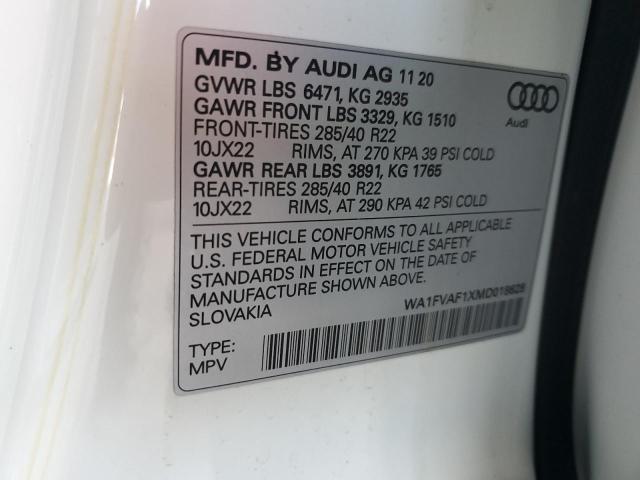 AUDI Q8 PRESTIGE S-LINE 2021