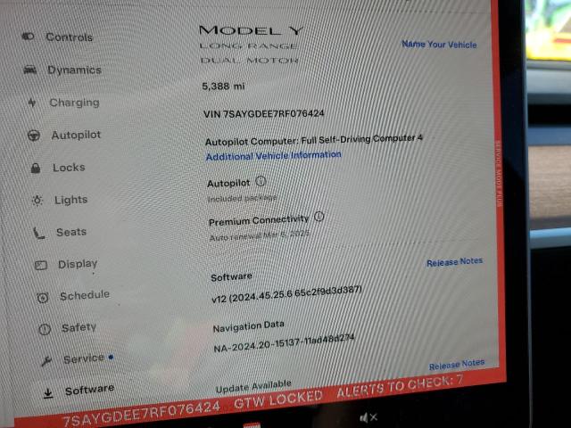 TESLA MODEL Y 2024