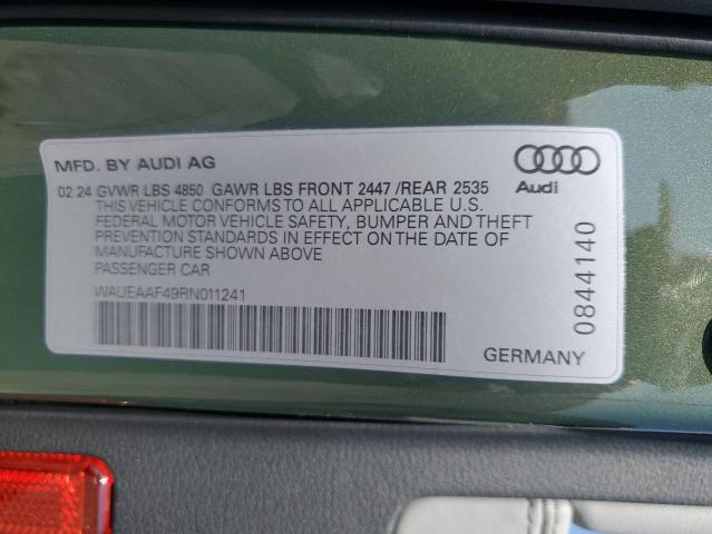 AUDI A4 PREMIUM PLUS 45 2024