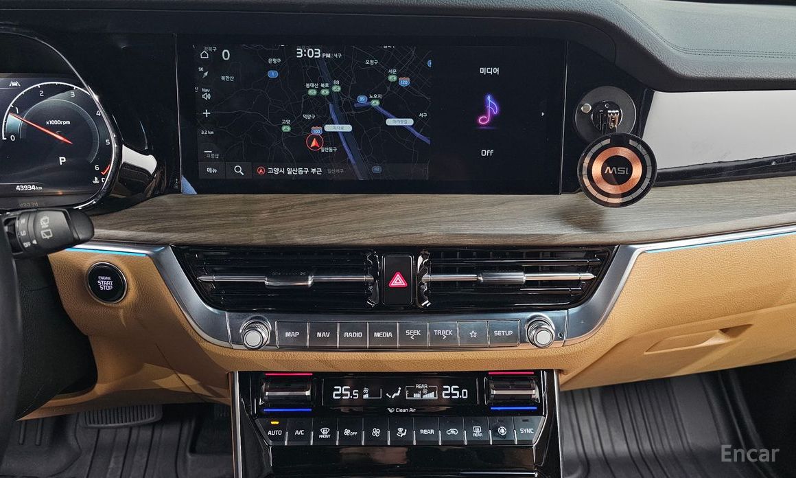 2020 Kia Mohave I Рестайлинг 2 Diesel 3.0 4WD 7-Seater Masters с пробегом 43 934 км