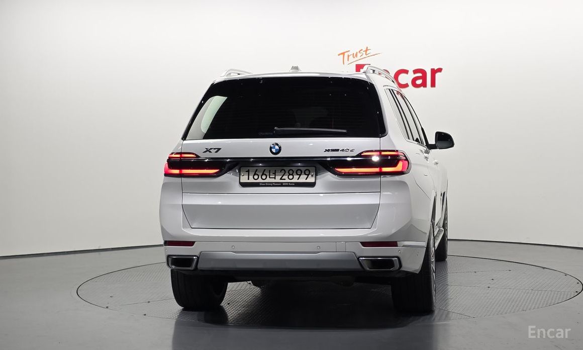 2023 BMW X7 I (G07) Рестайлинг xDrive 40d Design Pure Excellence 6-Seater с пробегом 41 024 км