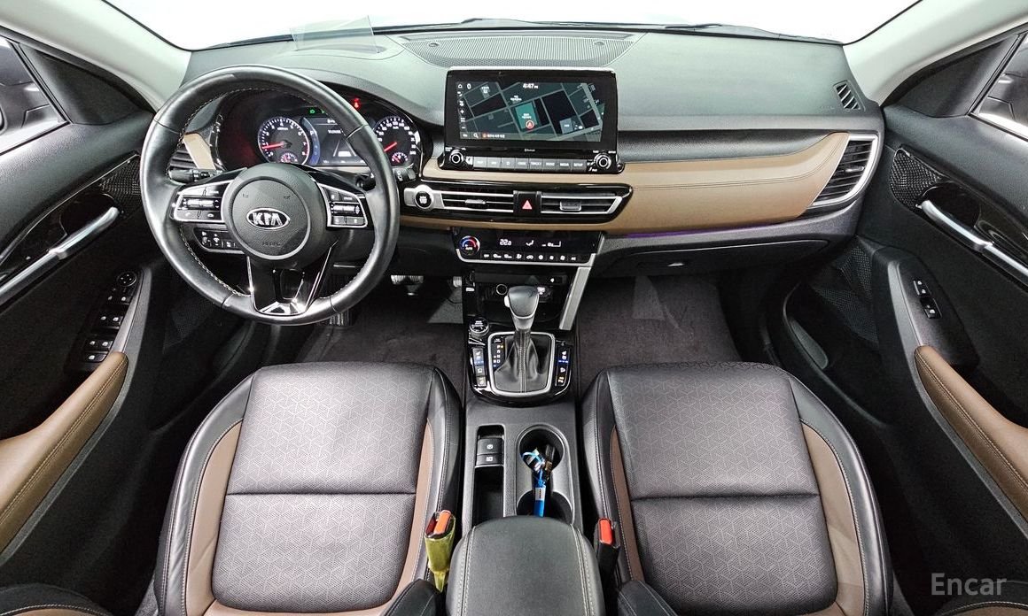 2021 Kia Seltos I Gasoline 1.6 Turbo 2WD Signature с пробегом 44 937 км