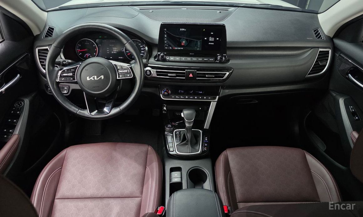 2022 Kia Seltos I Gasoline 1.6 Turbo 2WD Signature с пробегом 74 102 км