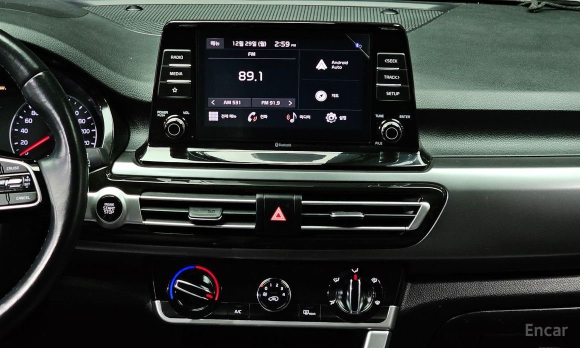 2021 Kia Seltos I Gasoline 1.6 Turbo 2WD Signature с пробегом 77 792 км