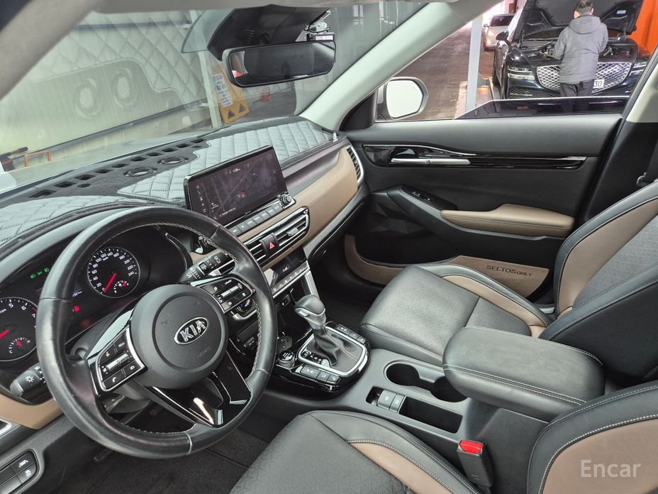 2021 Kia Seltos I Gasoline 1.6 Turbo 2WD Signature с пробегом 57 327 км