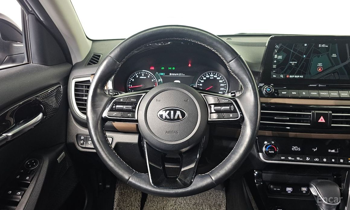 2021 Kia Seltos I Gasoline 1.6 Turbo 2WD Signature с пробегом 48 859 км
