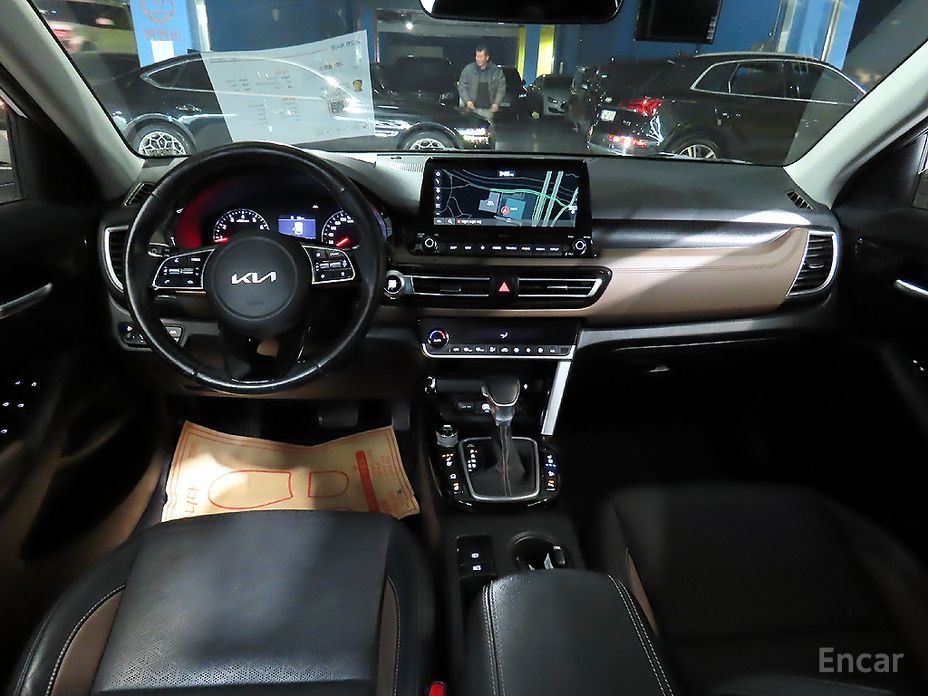 2021 Kia Seltos I Gasoline 1.6 Turbo 2WD Signature с пробегом 81 923 км