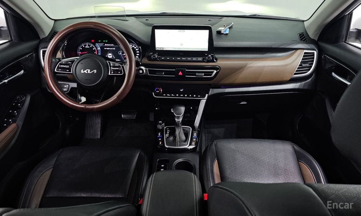 2021 Kia Seltos I Gasoline 1.6 Turbo 2WD Signature с пробегом 45 206 км
