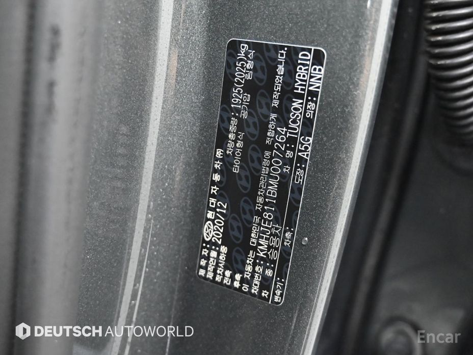2021 Hyundai Tucson IV Inspiration 2WD с пробегом 120 256 км