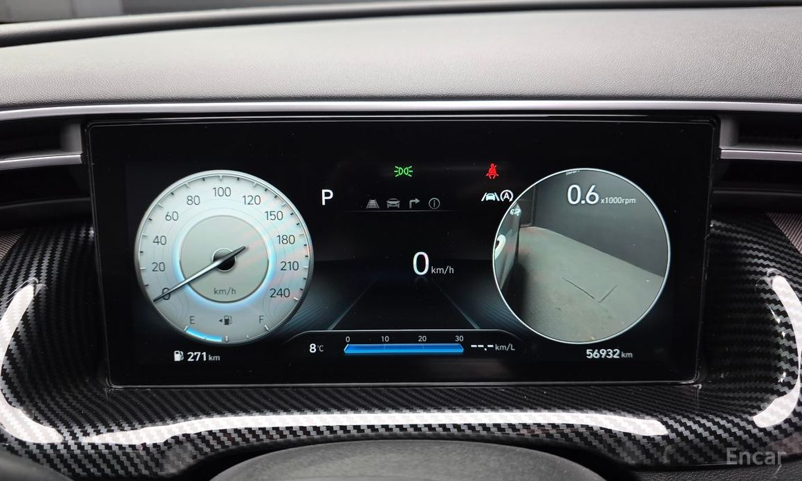 2021 Hyundai Tucson IV Gasoline 1.6 Turbo 4WD Inspiration с пробегом 56 932 км