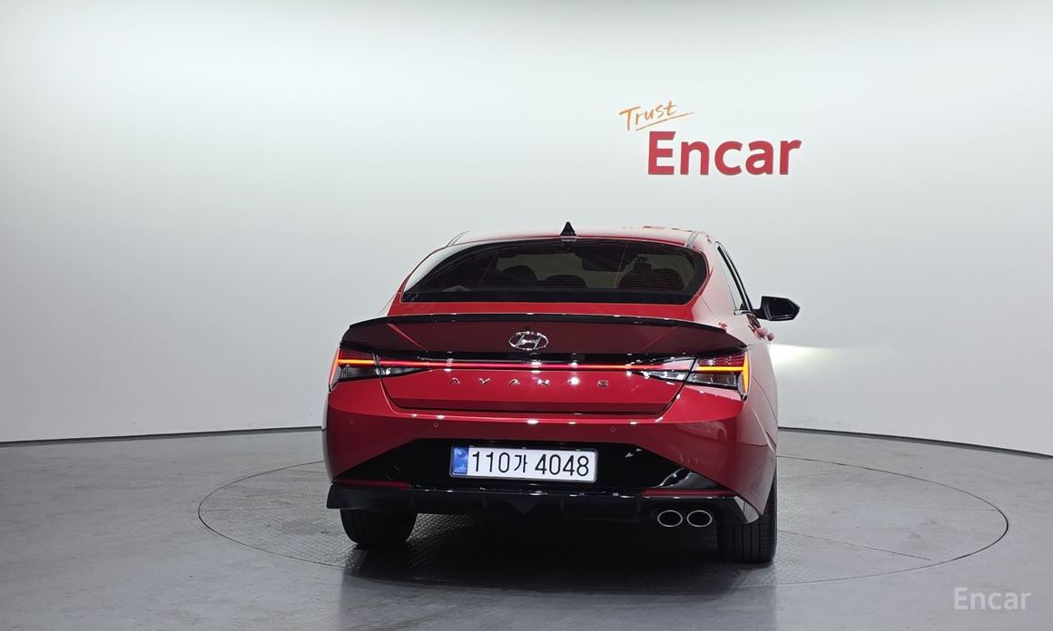 2022 Hyundai Avante VII 1.6 Turbo N Line Modern с пробегом 57 431 км