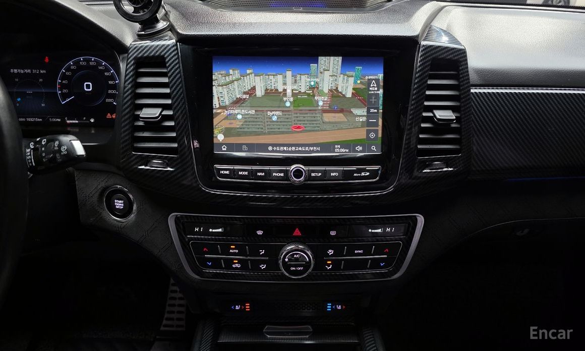 2022 SsangYong Rexton IV Рестайлинг Diesel 2.2 4WD The Black с пробегом 103 215 км