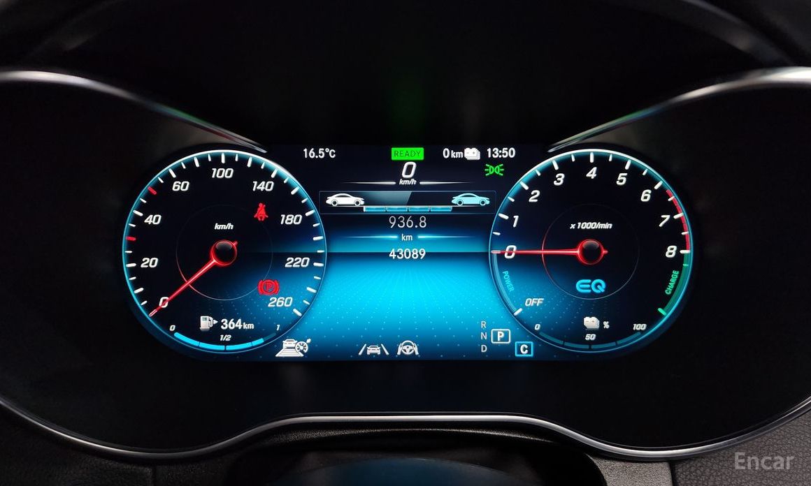 2021 Mercedes-Benz GLC I (X253) Рестайлинг GLC300e 4MATIC Coupe с пробегом 43 089 км