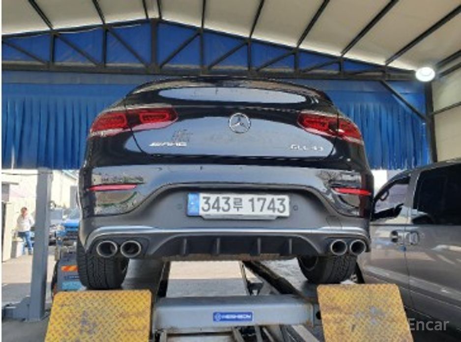 2022 Mercedes-Benz GLC I (X253) Рестайлинг AMG GLC43 4MATIC Coupe с пробегом 44 024 км