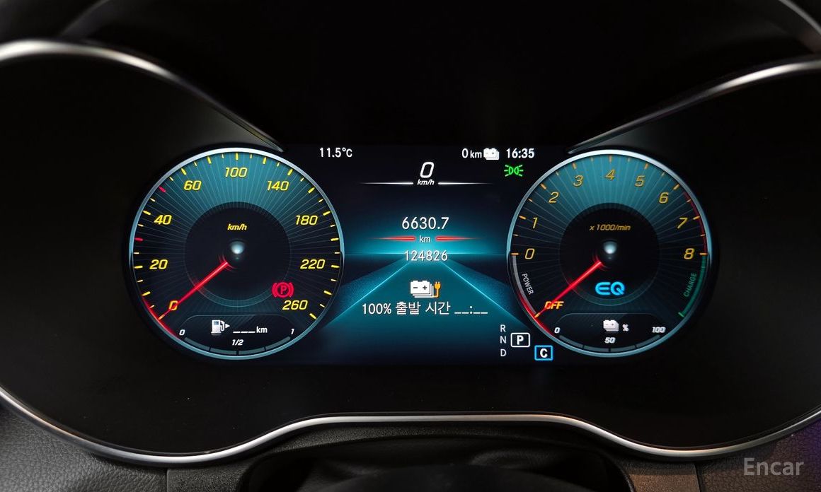2021 Mercedes-Benz GLC I (X253) Рестайлинг GLC300e 4MATIC с пробегом 124 826 км