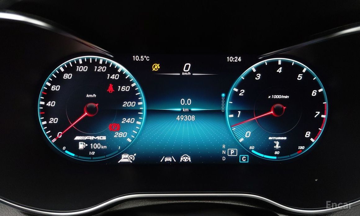 2022 Mercedes-Benz GLC I (X253) Рестайлинг AMG GLC43 4MATIC с пробегом 49 267 км