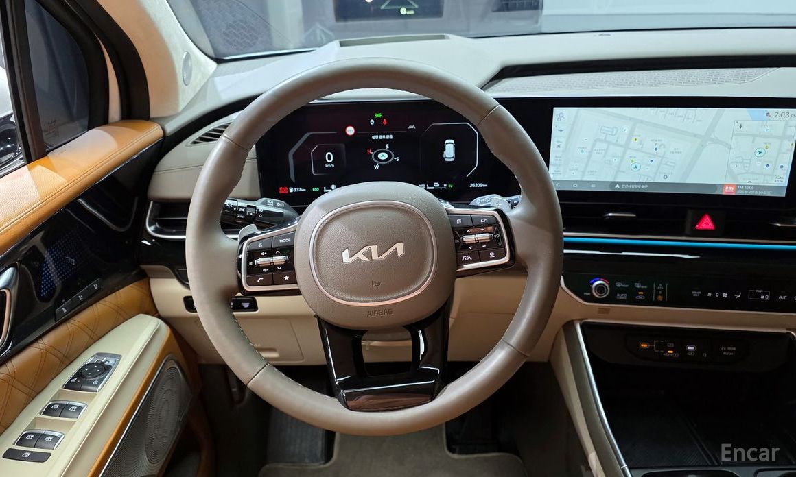 2024 Kia Carnival IV Рестайлинг HEV 9-Seater Hi-Limousine (Special vehicle) с пробегом 36 209 км