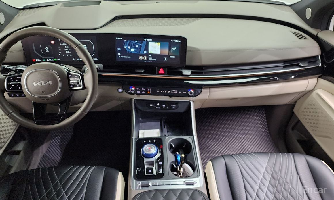 2024 Kia Carnival IV Рестайлинг HEV 9-Seater Hi-Limousine (Special vehicle) с пробегом 16 026 км
