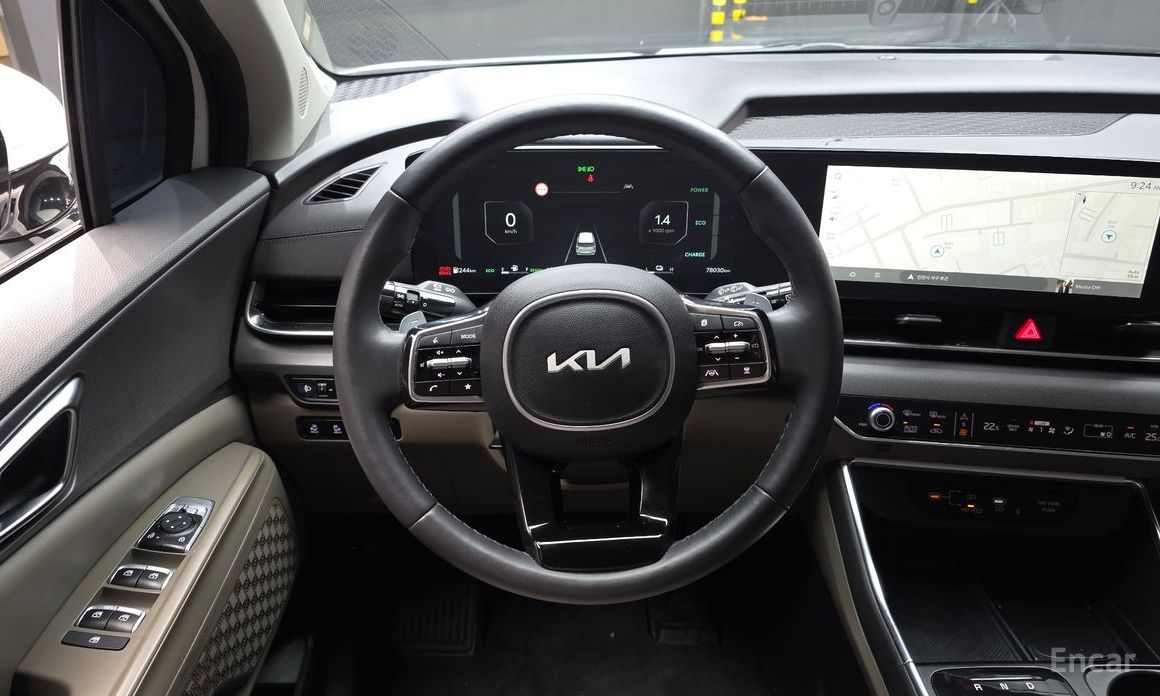 2024 Kia Carnival IV Рестайлинг HEV 9seater Nobless с пробегом 78 030 км