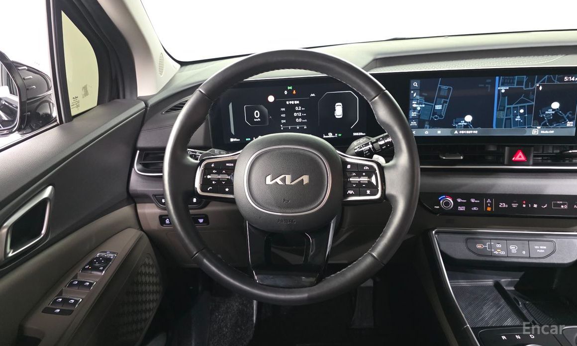 2023 Kia Carnival IV Рестайлинг HEV 9 seater Prestige с пробегом 56 639 км