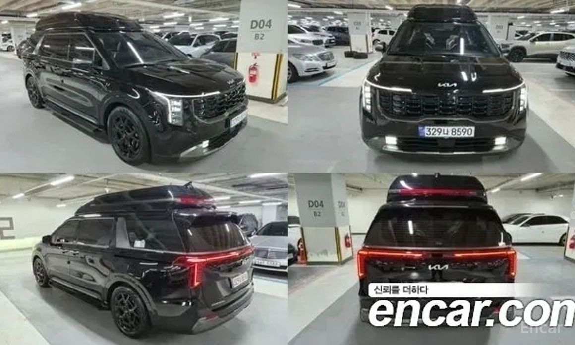 2025 Kia Carnival IV Рестайлинг Gasoline 9-Seater Hi Limousine (7-seater Limousine(Special vehicle) с пробегом 13 106 км
