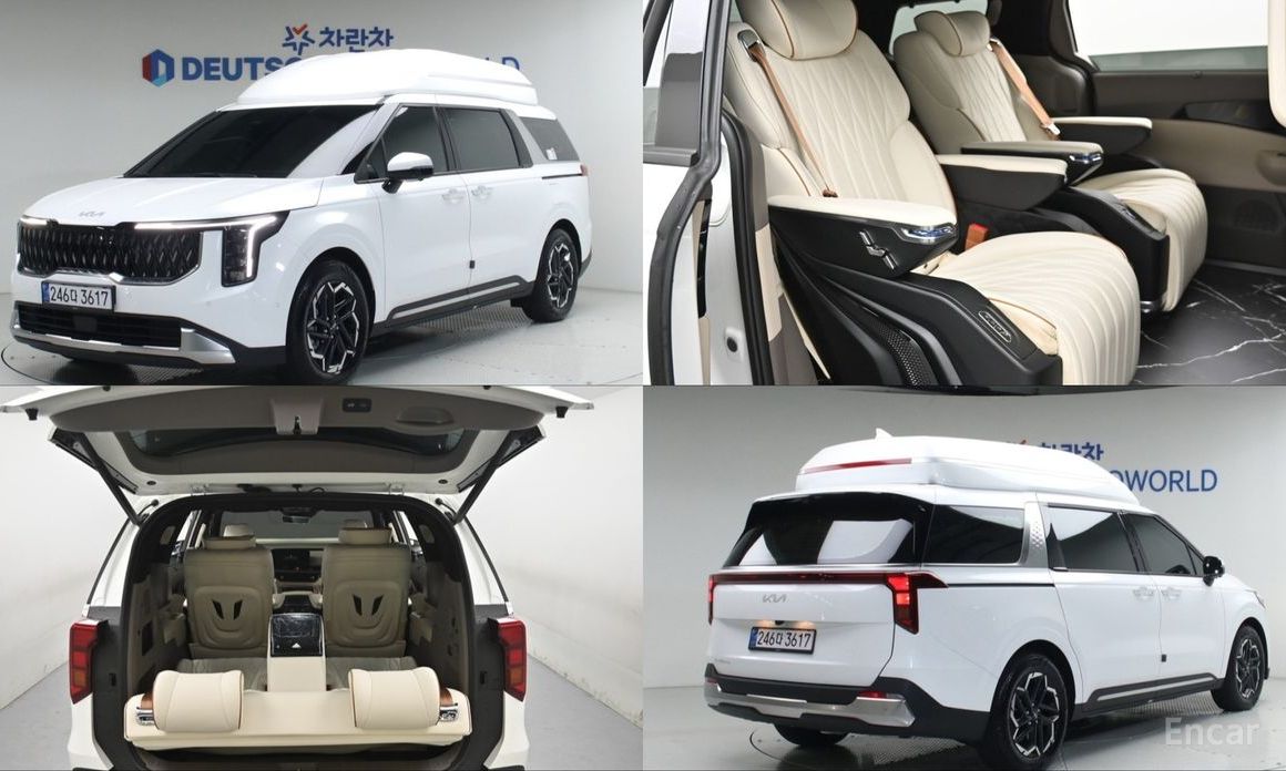2025 Kia Carnival IV Рестайлинг Gasoline 9-Seater Hi Limousine (7-seater Limousine(Special vehicle) с пробегом 139 км