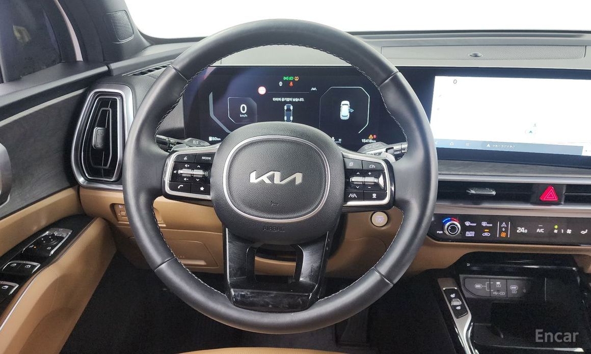 2024 Kia Sorento IV Рестайлинг Gasoline 2.5T 2WD Prestige с пробегом 15 418 км