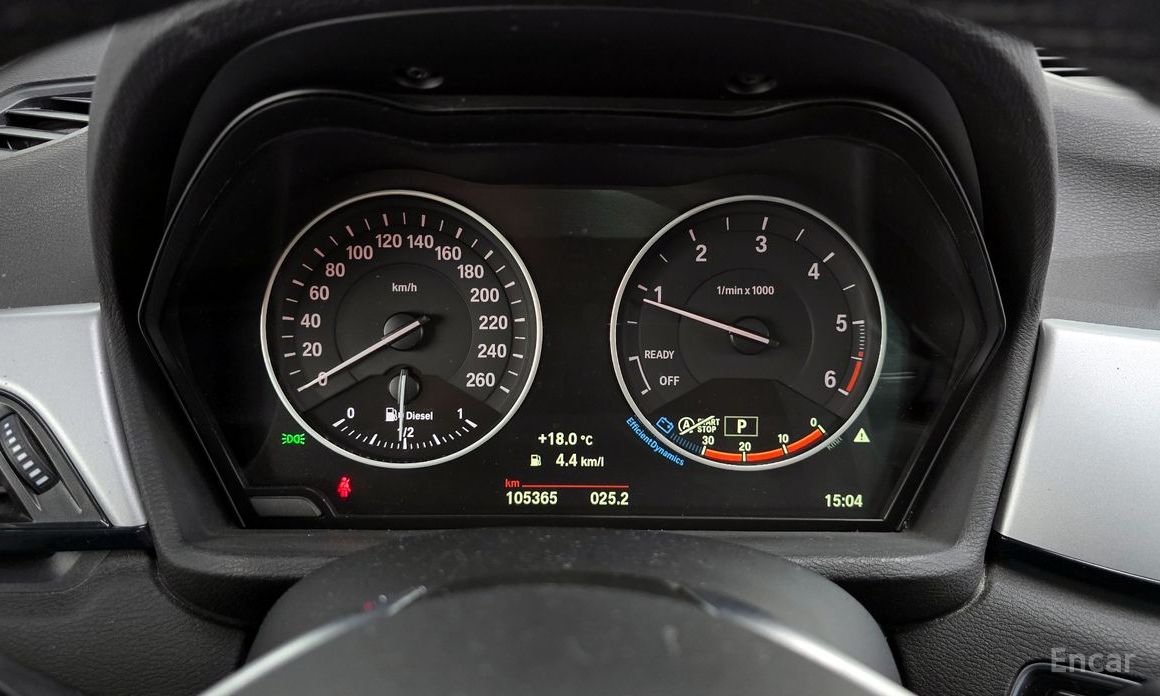 2016 BMW X1 II (F48) Рестайлинг xDrive 20d с пробегом 105 365 км