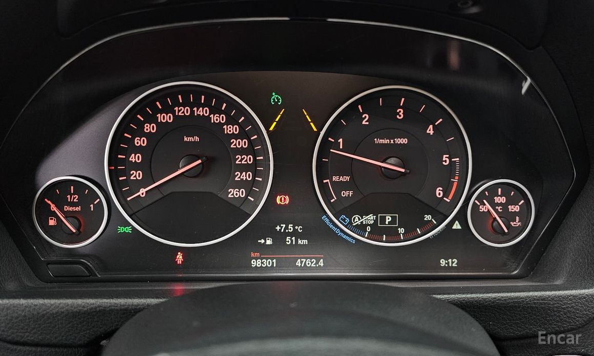2017 BMW 3 серии VI (F3x) Рестайлинг 320d с пробегом 98 301 км