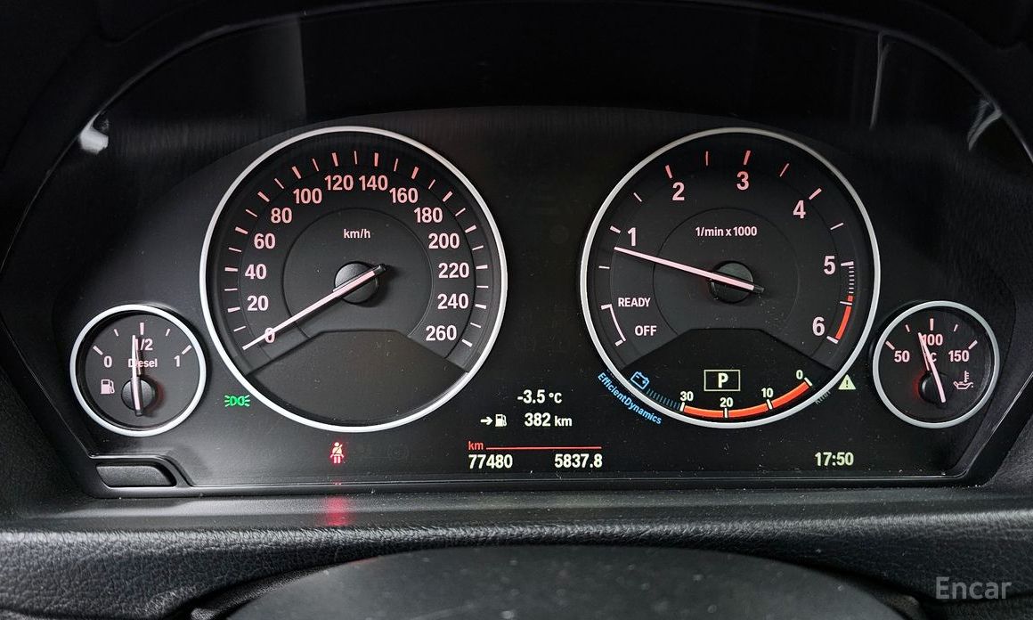 2015 BMW 3 серии VI (F3x) Рестайлинг 320d с пробегом 77 480 км