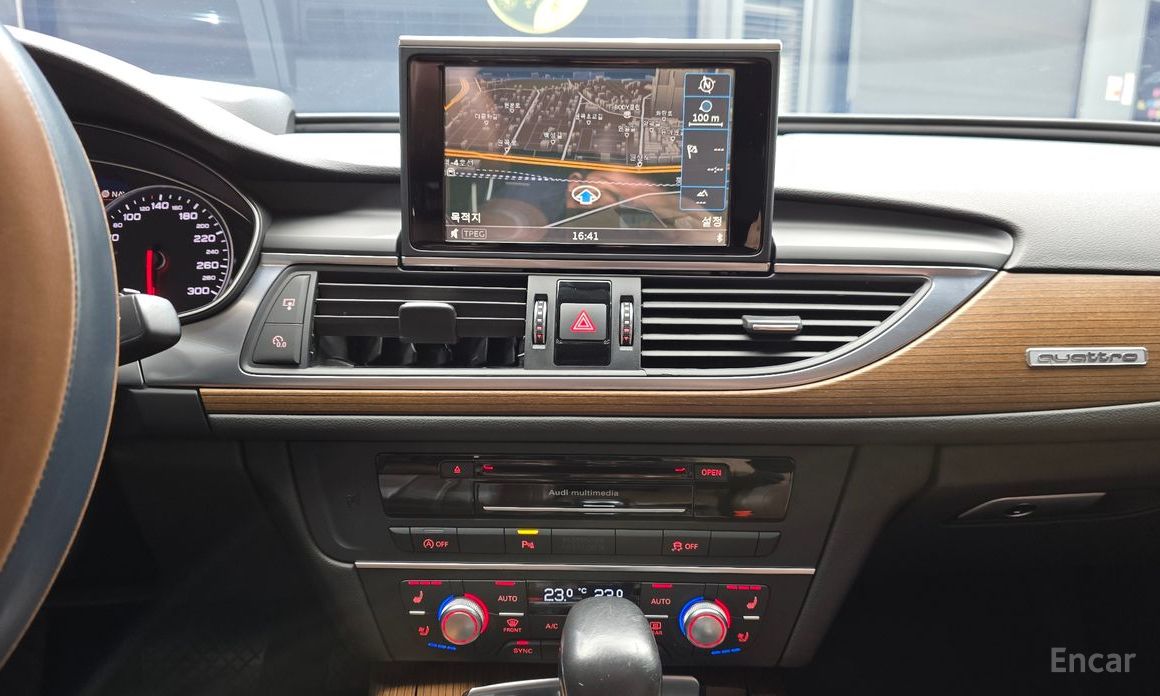 2015 Audi A6 IV (C7) Рестайлинг 40 TDI Quattro Premium C7 с пробегом 129 278 км