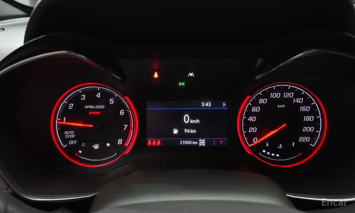 2022 Chevrolet TrailBlazer III 1.3 Turbo 4WD RS с пробегом 27 000 км