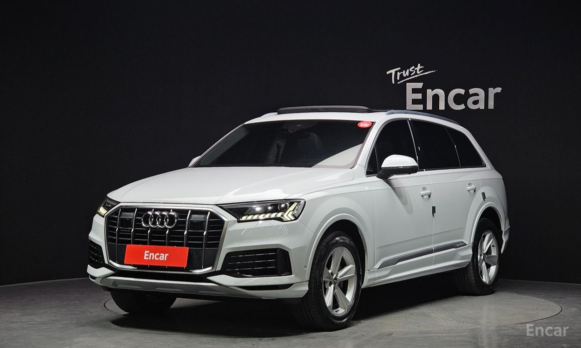 2021 Audi Q7 II (4M) Рестайлинг 45 TDI Quattro с пробегом 105 284 км