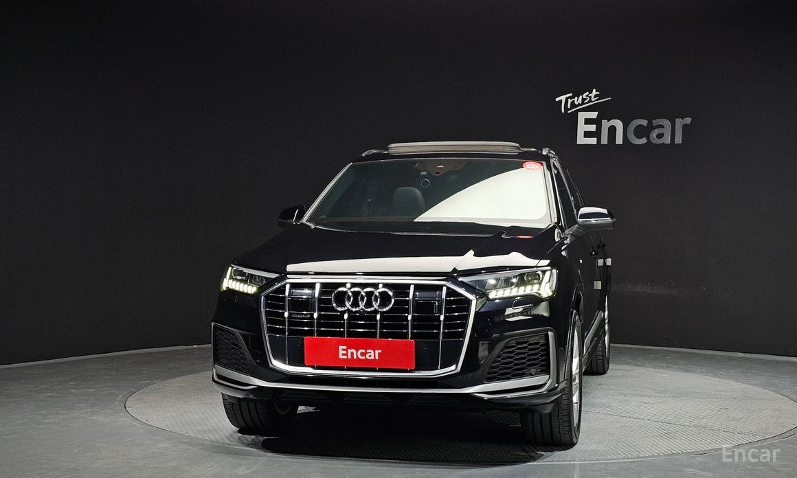 2020 Audi Q7 II (4M) Рестайлинг 45 TDI Quattro Premium с пробегом 116 181 км