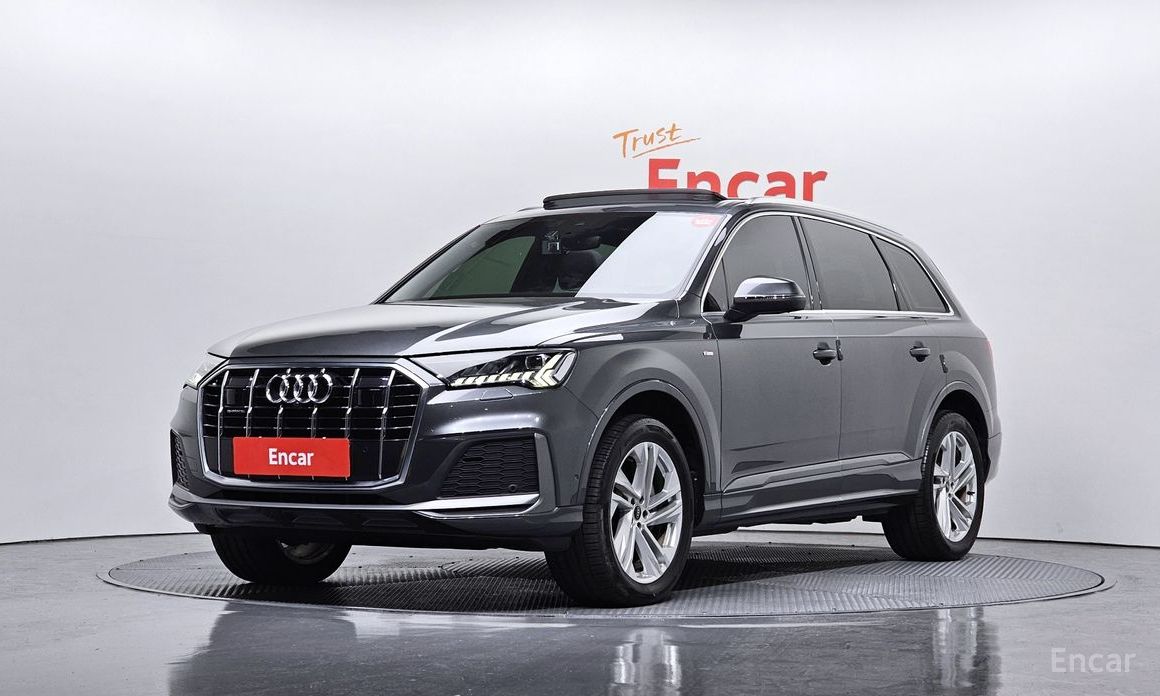 2021 Audi Q7 II (4M) Рестайлинг 45 TDI Quattro Premium с пробегом 56 829 км