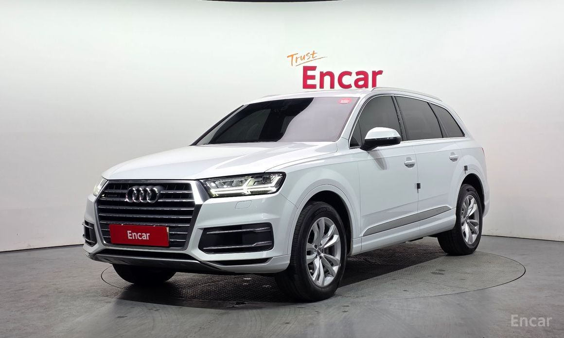 2019 Audi Q7 II (4M) Рестайлинг 45 TFSI Quattro с пробегом 76 904 км