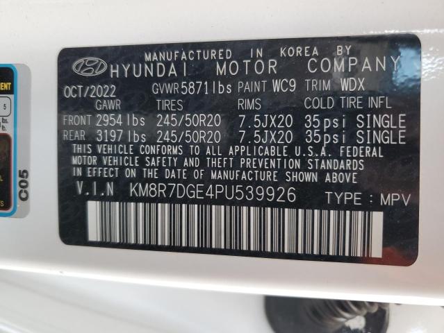 HYUNDAI PALISADE CALLIGRAPHY 2022