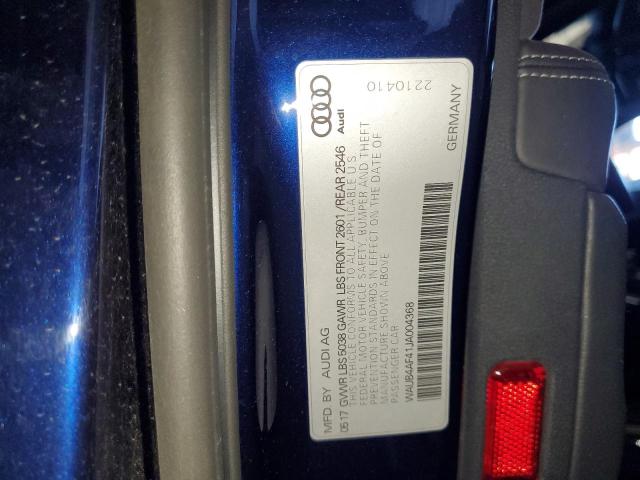 AUDI S4 PREMIUM PLUS 2018