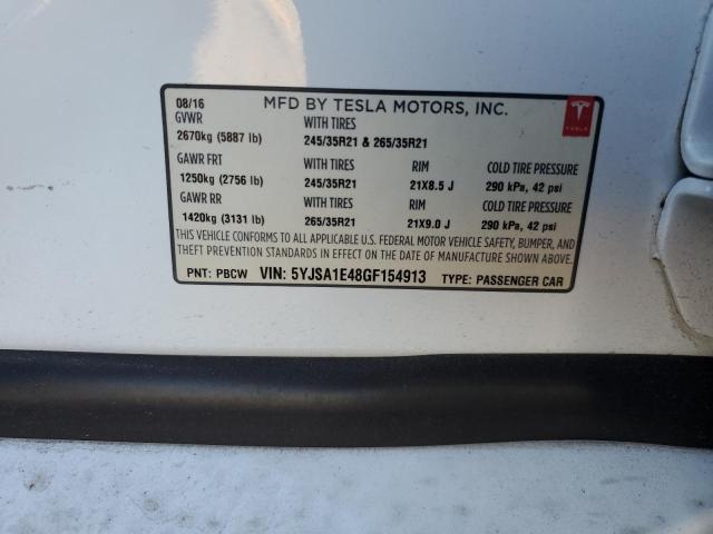 TESLA MODEL S 2016