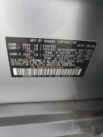 SUBARU OUTBACK PREMIUM 2024