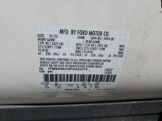 FORD EXPLORER ST-LINE 2023