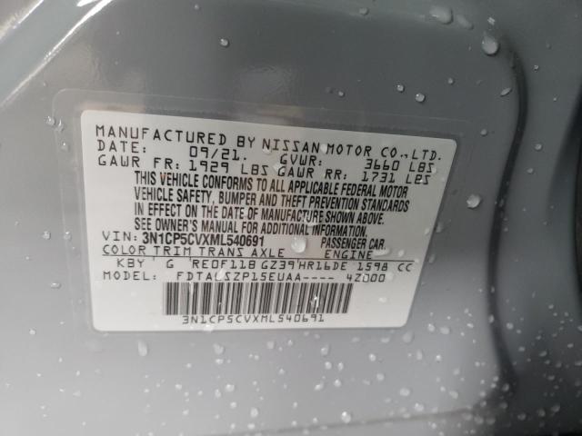 NISSAN KICKS SV 2021
