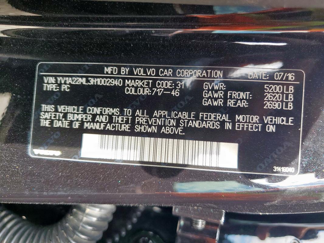 VOLVO S90 T6 INSCRIPTION 2017