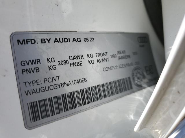 AUDI A3 PREMIUM 2022