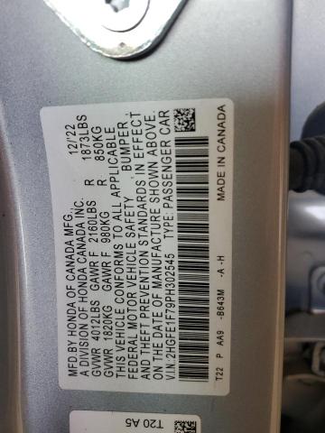 HONDA CIVIC EX 2022