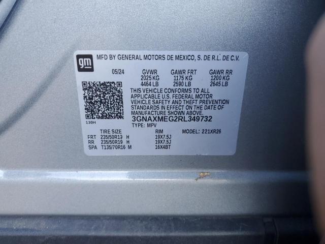 CHEVROLET EQUINOX RS 2024